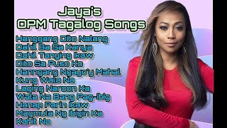 Jaya OPM Tagalog Songs  Top Tagalog Acoustic Songs Of All Time [upl. by Oesile]