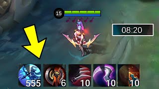 BEST 1 HIT BUILD FOR MIYA 2024 AUTO FULL STACK  mobile legends [upl. by Jaquenette]