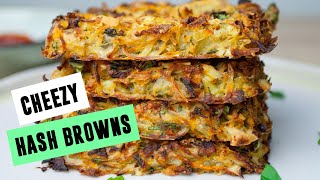 Cheezy Hash Browns  SO VEGAN [upl. by Plerre419]