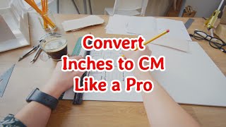 Effortlessly Convert Inches to Centimeters Now  Converting Inches to CM [upl. by Nylirej]