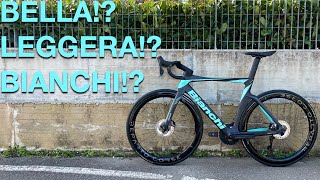 THE BEST Bianchi Oltre Pro Ultegra di2 [upl. by Aerdnahs]