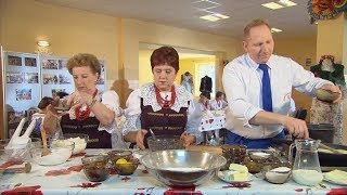 Rączka gotuje  kołoczki schabowe sakiewki sałatka ziemniaczana [upl. by Shiroma]