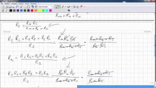 elettrotecnica parte 30formule da stella a triangolo [upl. by Egbert]