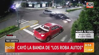 🚨 Tres Arroyos Cayó una banda de tres menores roba autos [upl. by Granoff360]