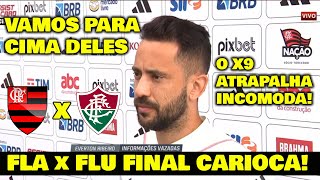 ENTREVISTA DE EVERTON RIBEIRO quotO X9 ATRAPALHAquot FLAMENGO x FLUMINENSE FINAL CAMPEONATO CARIOCA [upl. by Ailgna]