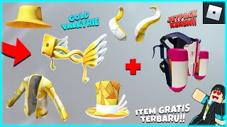 KEREN 100 Avatar GRATIS Roblox WAJIB DAPAT Ada Valkyrie GOLD amp JETPACK 🔥😍🔥 [upl. by Gonagle]