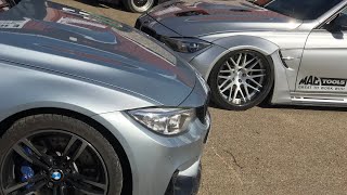 Compare Real f80 m3 vs f30 widebody bmw  Did I made the right choice [upl. by Pan609]