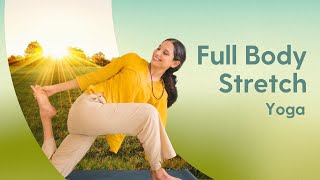 Full Body Stretch Yoga  20 Mins  Hindi [upl. by Hoehne993]