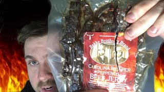 Carolina Reaper Jerky spiciest Beef Jerky 2000 subscribers special [upl. by Del]