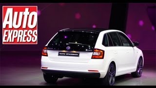 Skoda Rapid Spaceback at Frankfurt Motor Show 2013 [upl. by Lasser]