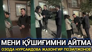 ОЗОДА НУРСАИДОВА ЖАНЖАЛ КЎТАРДИ [upl. by Anawak]