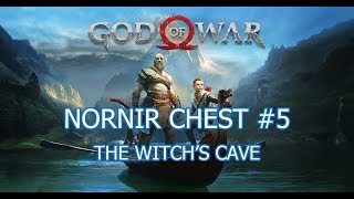 The Witchs Cave Sealed Nornir Chest 5  God of War 4 [upl. by Linders]