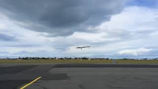 Beechcraft Starship at Reykjavik Airport July 2015 N8244L [upl. by Esinyt]