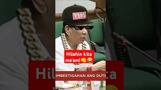 Hihilahin kita maam 👊😂 du30 senator congress politics philippines davaocity president facts [upl. by Idnal]