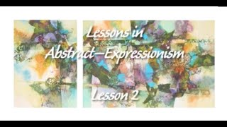 Abstract Diptych  Watercolor Lesson with Karlyn Holman [upl. by Mojgan]