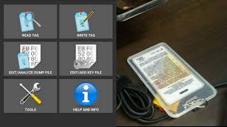 Cloning passcard atau idcard dengan menggunakan HP android [upl. by Burroughs]