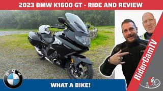 2023 BMW K1600 GT Ride and Review  WOW What a machine [upl. by Leemaj]