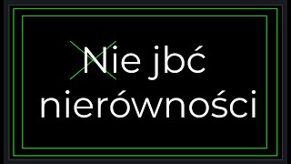 Matura 2020 zadanie 5 Nierówność ale nie ta społeczna [upl. by Ahsital527]