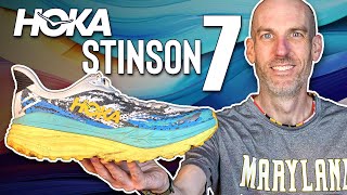 Hoka Stinson 7 Review Unbelievable Comfort amp Versatility  Run Moore  Trail Shoe 2023 [upl. by Arliene]