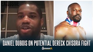 DANIEL DUBOIS SHOWS RESPECT FOR ICON CHISORA BUT ADMITS HED GO IN FOR THE KILL AGAINST HIM [upl. by Nnaillij]