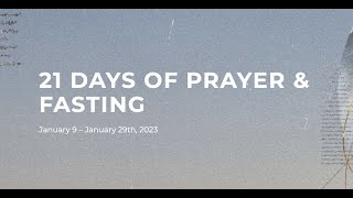 Day 18  Prayer amp Fasting w Pastor Miles [upl. by Weissmann824]