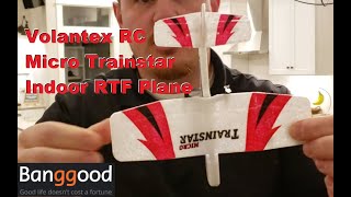 Volantex  Micro Trainstar  Unbox Setup Indoor Flight amp Mods [upl. by Irtimed]