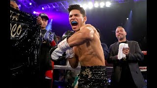 Golden Boy on ESPN Ryan Garcia 30sec 1st RD KO [upl. by Novelc]