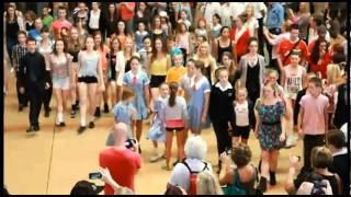 Riverdance Flash Mob Central Station 2011 [upl. by Yelnet388]