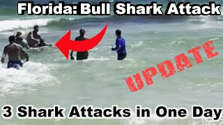 Update 3 Florida Shark Attacks in 1 Day Teen Loses Arm amp Leg to Shark Lulu GribbinElisabeth Foley [upl. by Skell362]