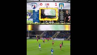 This is my reaction to will grigg goal for Chesterfield vs Colchester Utd in EFL league two [upl. by Cut]