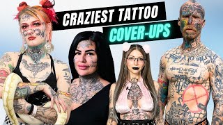 5 Of Our Most Shocking Tattoo CoverUps  TRANSFORMED [upl. by Sussna]