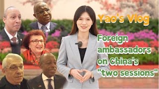 Yaos Vlog  Foreign ambassadors on Chinas quottwo sessionsquot [upl. by Yekram]