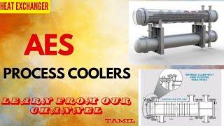 Shell and Tube Exchanger  Process coolermaintenance  Shutdown  AES  Heat Exchanger  Tamil [upl. by Brandie]