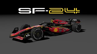 The Ferrari SF24 F1 Redesign [upl. by Llerol]