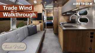 A Walkthrough Tour of the New Airstream Trade Wind™ Travel Trailer [upl. by Radmilla554]