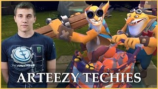 EGArteezy Techies Gameplay  TI4 AllStars Game [upl. by Selimah]