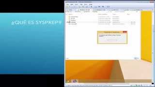 Clonado de una maquina mediante SYSPREP [upl. by Eitsirk746]