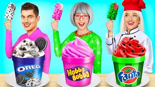 Me vs Grandma Cooking Challenge  Fantastic Cake Decorating amp Kitchen Hacks by Candy Land [upl. by Hackett]