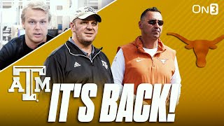 What the RETURN of Texas vs Texas AampM Means for College Football  Expectations for Longhorns in SEC [upl. by Jehial74]