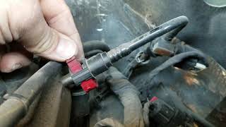 201519 Ram 1500 57 Hemi 8 Speed Fuel Presure Sensor Replacement [upl. by Kylander]