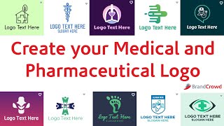 Medical and Pharmaceutical Logo Maker [upl. by Pammy]