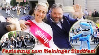 Festumzug zum Meininger Stadtfest [upl. by Rodriguez]