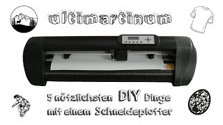 DIY  5 nützlichsten Dinge die man mit einem Schneideplotter machen kann  Deutsch [upl. by Yespmed]