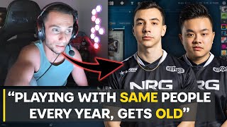 NRG FNS Explains Why He No Longer Wants to Play with Victor amp Crashies [upl. by Cirdnek]