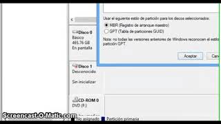 INICIALIZACION DEL DISCO DURO [upl. by Siusan]
