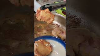 OnePot Spicy Pickle Brined Chicken amp Rice cooking recipes chickendinner lowfodmap ibs [upl. by Hudis]