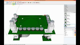 Garmin GNS530 GPS 3D panel design for flight simulation in Sketchup Make [upl. by Paterson]