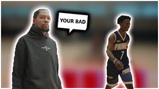 Kevin Durant Does Not Like SpeedKEVIN DURANT VS SPEED [upl. by Eniluj]