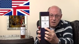 Whisky ReviewTasting Macallan 18 years Sherry Cask [upl. by Eeldivad]