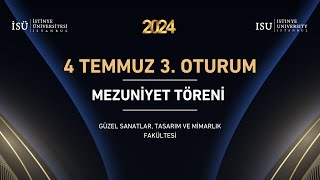 2024  Mezuniyet Töreni  4 Temmuz 2024  3 Oturum [upl. by Kcirddes]